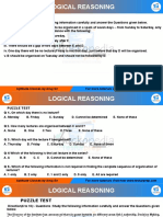 Logical Reasoning: Puzzle Test