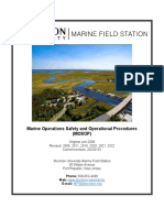 MOSOP Guide for Stockton University Marine Field Station
