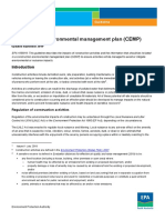 Construction Environmental Management Plan