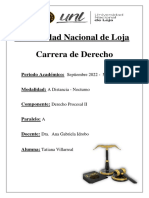 Derecho Procesal No Penal Unidad 3