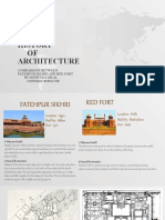 History OF Architecture: Comparison Between Fatehpur Sikhri and Red Fort By:Murtuza Hilal Chinmay Bopache