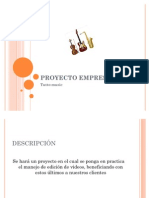 PROYECTO EMPRESARIAL Diapositivas