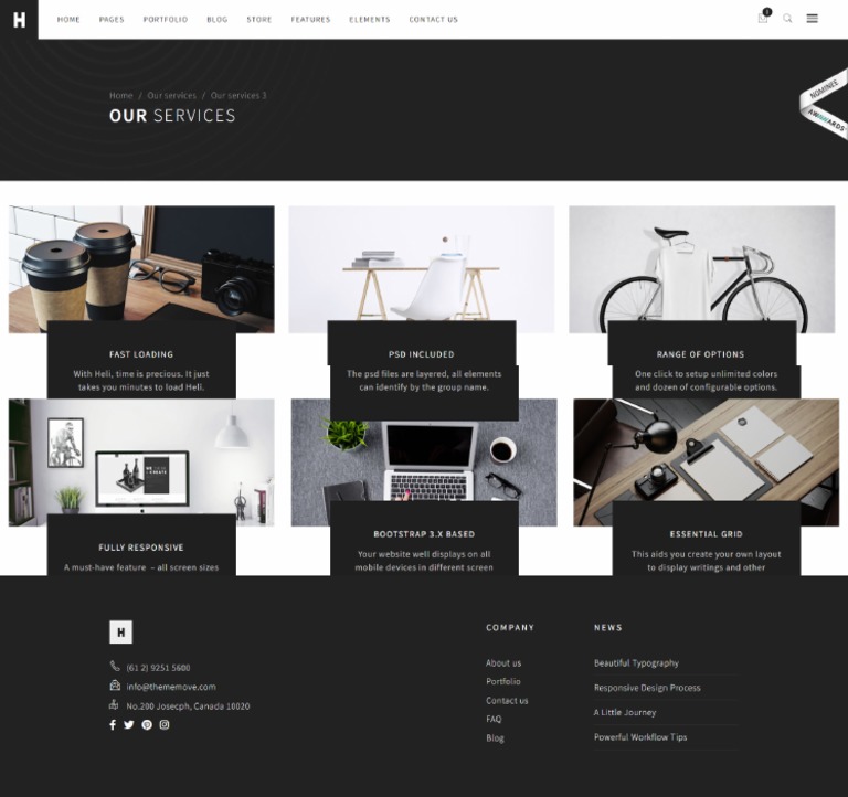 Our Services Template PDF