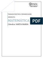 Matemática Ii: Cátedra: SANTA MARIA