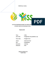 Proposal Usaha: Youth Entrepreneurship and Employment Support Services Program (Yess)