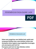 Penempatan Pada Bank Lain