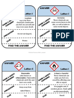 Safety Symbols Treasure Hunt