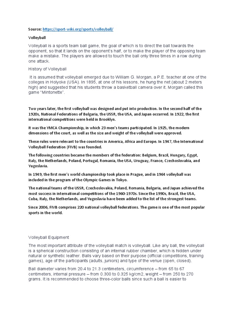 A Comprehensive Overview of the History, Rules, Equipment, Court