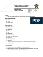 Petunjuk Praktikum Subkultur Tanaman