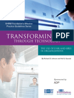 HR Transformation Through Technology