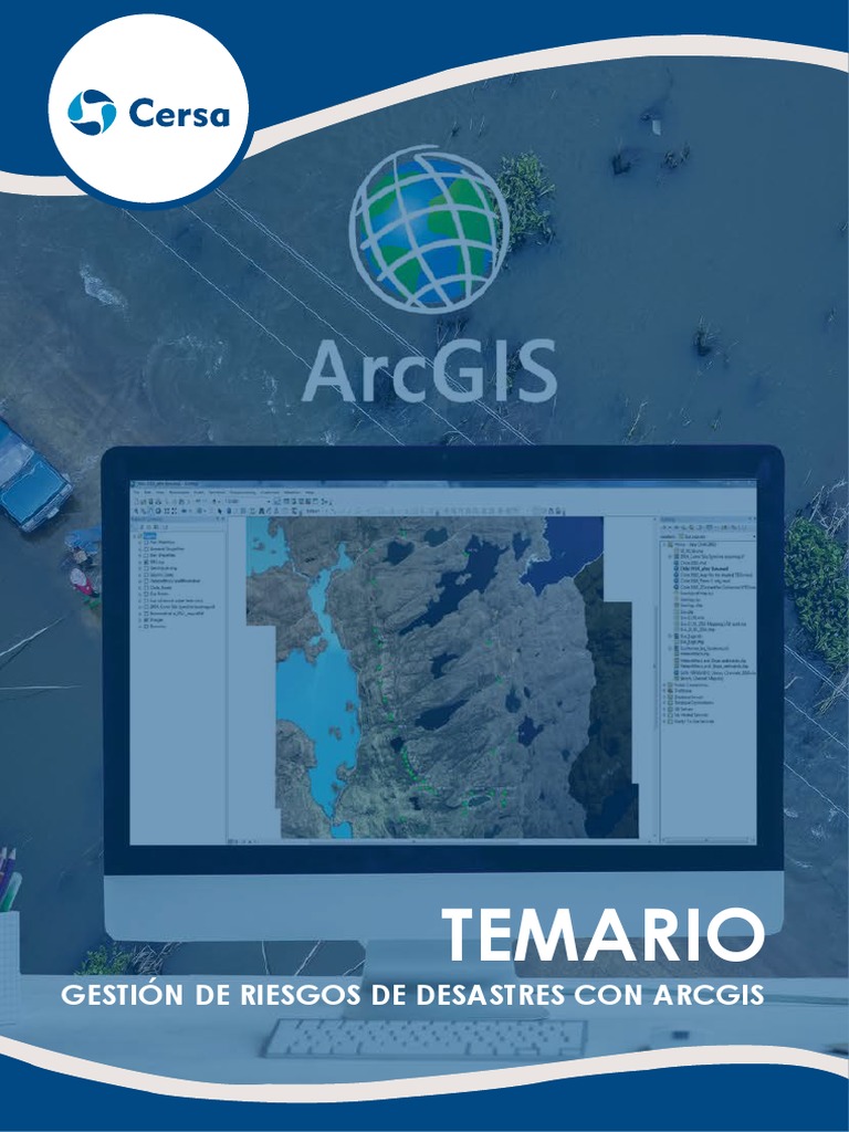Temario gestionde riesgos con arcgis descargar gratis pdf mapa