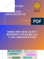 Prevencion DEL Embarazo Adolescente: Dra. Mariely Del Rocio Cancela Moreno