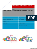 Febrile Convulsion UHL Paediatric Emergency Department Guideline
