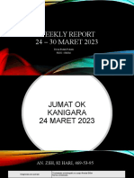 Weekly Report 24 - 30 MARET 2023: Divisi Bedah Pediatri Fkui - RSCM