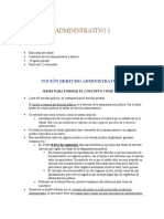 Estructura del Estado y Conceptos Clave del Derecho Administrativo