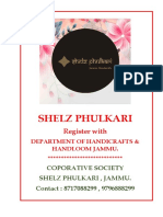 Register with SHELZ PHULKARI Cooperative Society & explore traditional Phulkari handicraft