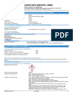 Silkron SPG Aerosol 200Ml: Fichas de Datos de Seguridad