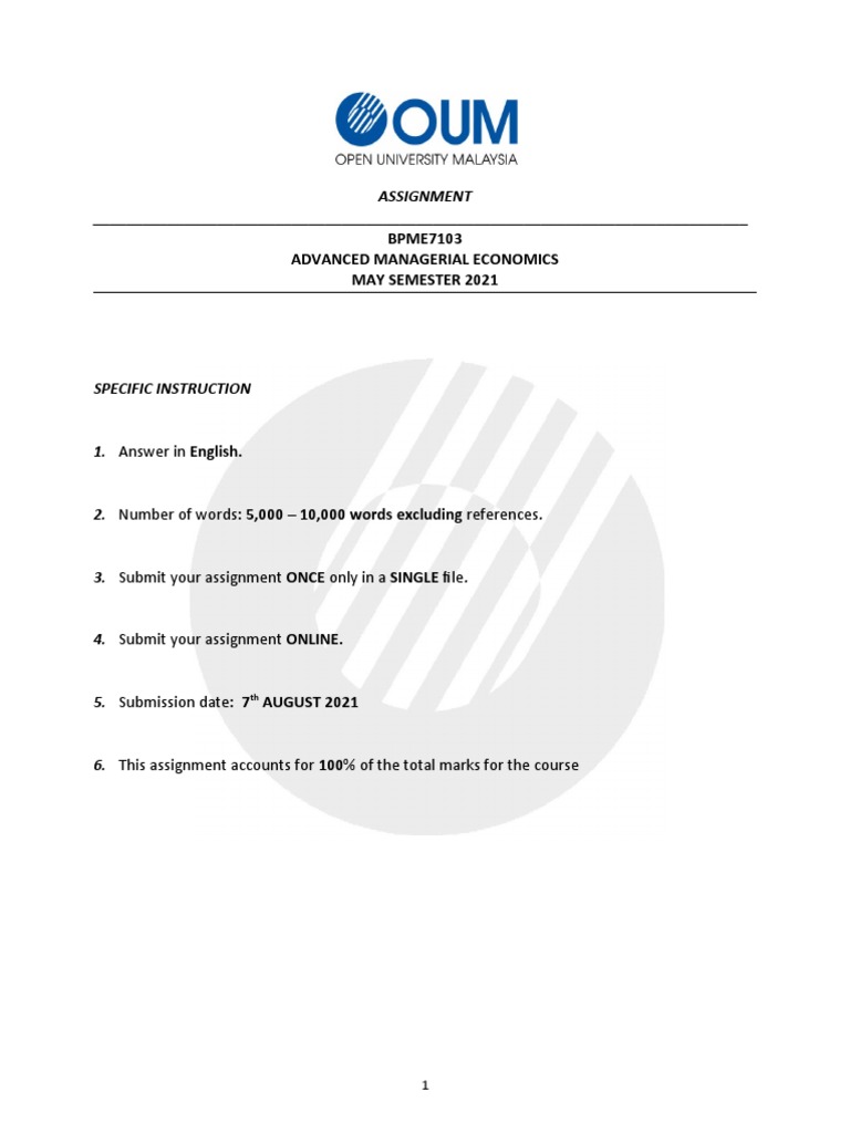 bpme7103-assignment-maximising-shareholder-value-and-firm-decision