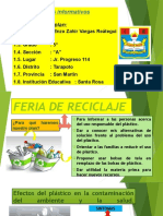 Feria de Reciclaje - Zahir