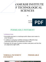 Benefits of Permeable Pavement for Stormwater Management