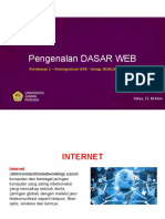 PERTEMUAN 1 - PENGENALAN WEB - Genap 2020-2021 - 03032021