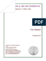 16 - Channel 8 - Bit Adc Interface: User Manual