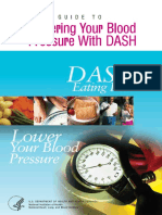 Lowering Your Blood Pressure With DASH