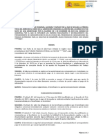 Orden de Pérdida Total Derecho Al Cobro 5741-2019