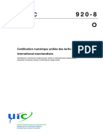 Code Uic: Codification Numérique Unifiée Des Tarifs en Trafic International Marchandises