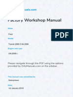 Ford Transit 2006.5 04.2006 Workshop Manual ( (04.2006-) )