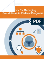 A Framework For Managing Fraud Risks in Federal Programs: Accessible Version