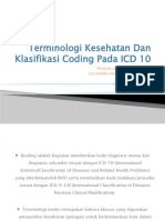 Terminologi Kesehatan Dan Klasifikasi Coding Pada ICD 10