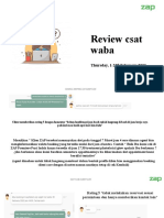 Review Csat Waba: Thursday, 1-20 February 2023