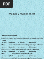 New Upstream Prep Unit 2 Revision