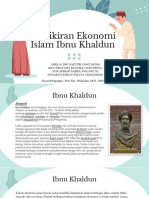 Peradaban Ekonomi Islam Ibnu Khaldun