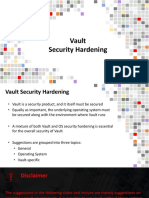 Section 7: Vault Security Hardening