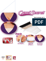 Buy Cami Secret Women's Polyester Clip-On Camisole (BLT-48, BlackBeigeWhite, Free Size) - Set of 3 at Amazon - in