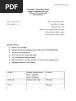 英語 J1、2解答 JS2 Grammar Book Answer Keys | PDF
