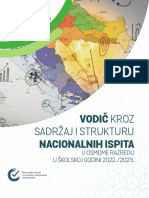 Vodič Kroz Nacionalnih Ispita: Sadržaj I Strukturu