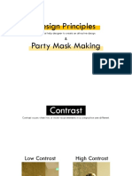 Design Principles Party Mask Making: Rules That Help Designer To Create An Attractive Design