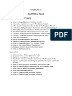 MCN 202 Question Bank-Module-3