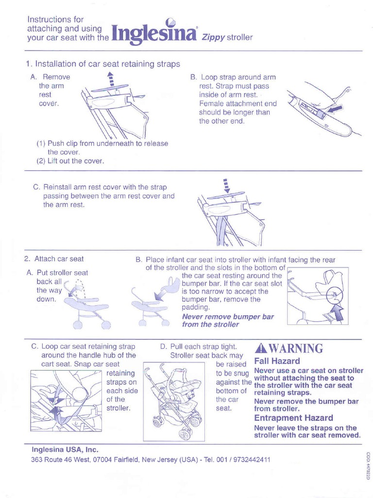 Car Seat Connection Straps PDF