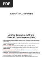 Understanding Air Data Computers in Aviation | PDF | Airspeed | Aviation