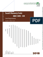 Saudi Masonry Code: SBC 305 - CR