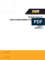 Skid Steer/Compact Track Loader 410 420 420CT Series 3: Repair Manual
