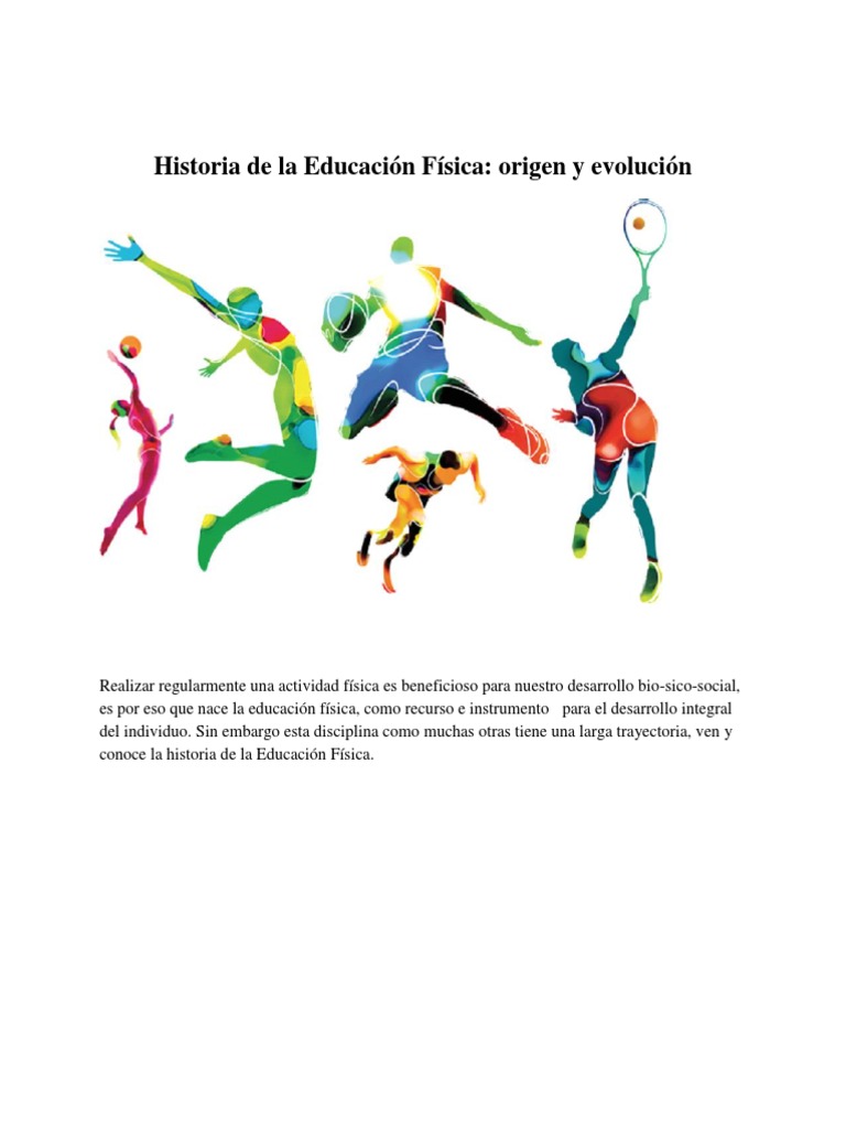 Historia de La Educacion Fisica | PDF | Educación Física | Antigua Grecia
