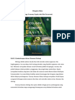 Mengulas Buku Ecology Economy Equity