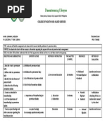 Teaching Plan Format