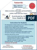Indian Association of Preventive and Social Medicine IAPSM-Tamil Nadu State Chapter