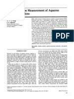 Surface Tension Measurement of Aqueous Polymer Solutions: R. Y. Z. Hu A. T. A. Wang J. P. Hartnett